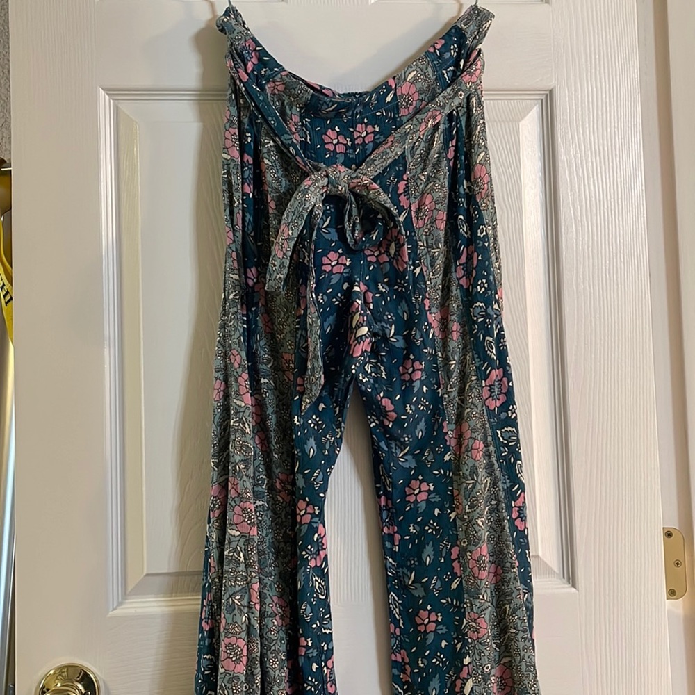 Free People Wide-Leg Flowy Pants